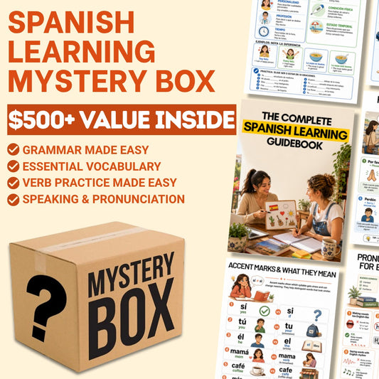Spanish Learning Mystery Box